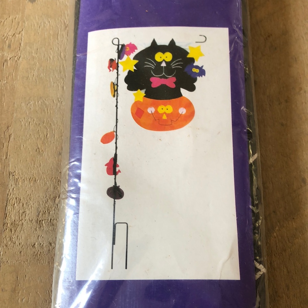 🎃 Halloween Trick or Treat 🕷️ Garden Flag 👻🦇 NWT